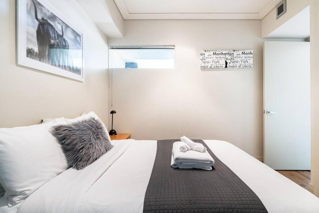 Luxury Waterfront Nest Above Viaduct Harbour Appartement Auckland Buitenkant foto