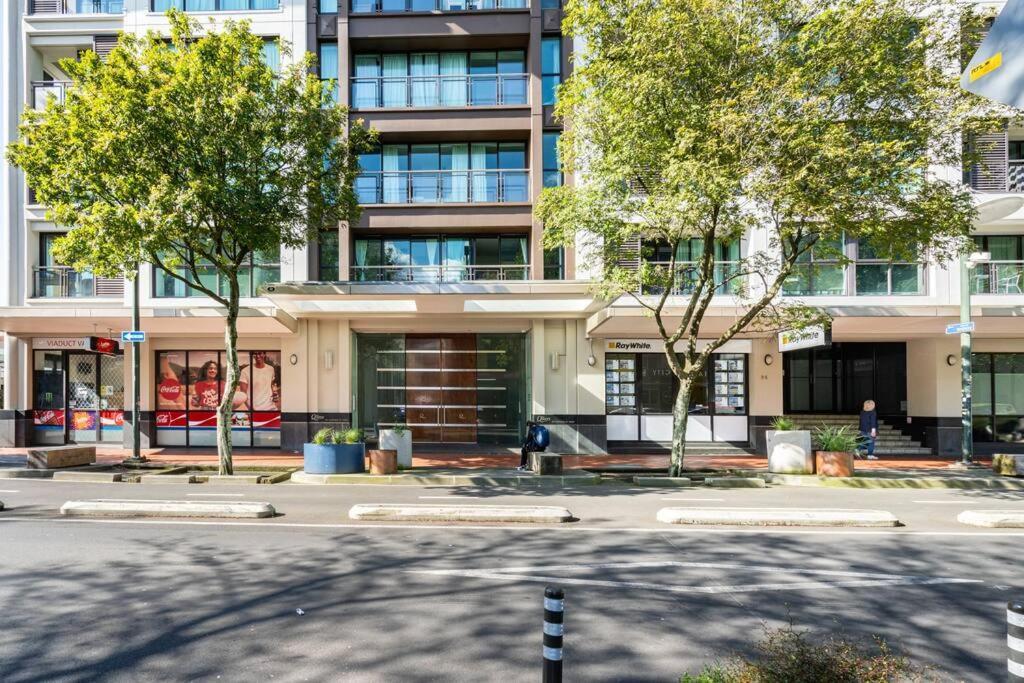 Luxury Waterfront Nest Above Viaduct Harbour Appartement Auckland Buitenkant foto