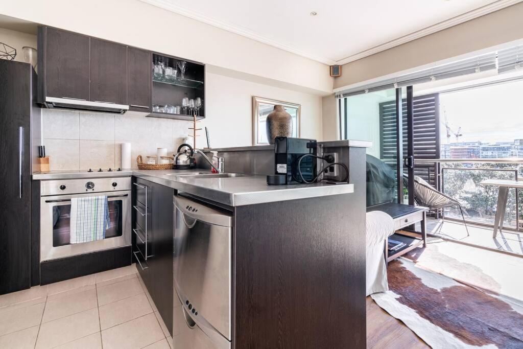 Luxury Waterfront Nest Above Viaduct Harbour Appartement Auckland Buitenkant foto